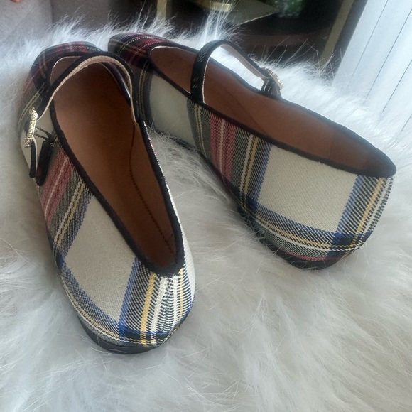 J CREW Tartan Anya Mary Jane Flats - Picture 6 of 7